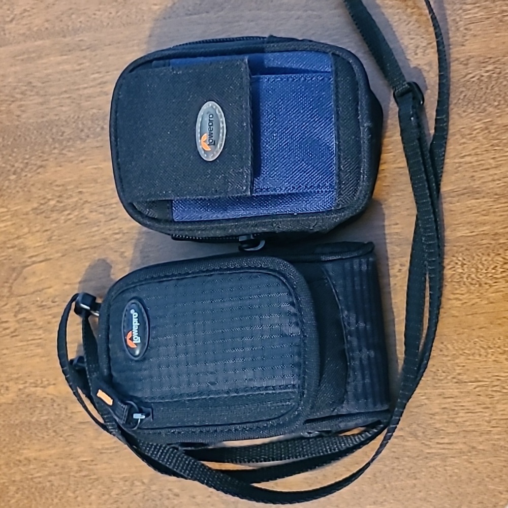 Lot Of 2 Compact Camera Bags By Lowepro